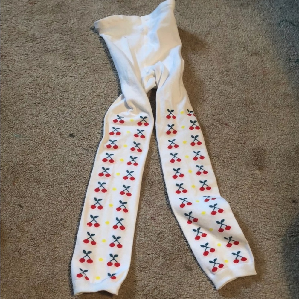 white cherry stockings